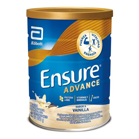 Ensure Advance En Polvo 850g Vainilla Abbott Vainilla