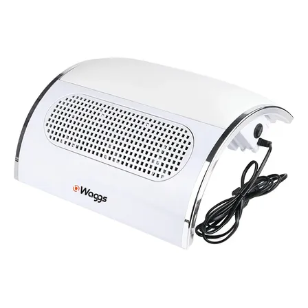 Extractor de Polvo Manicura Waggs EXTP03 40W Blanco 3 Ventiladores