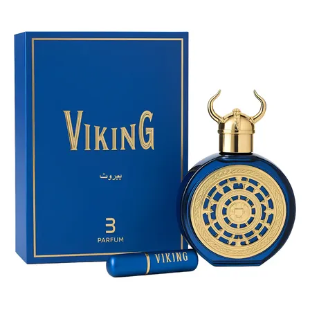 Perfume Viking Azul Genérico Árabe Masculino Premium 100ml