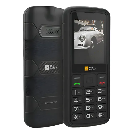Celular Basico Teclado Agm M9 T/ Caterpillar Cat B26 Adultos