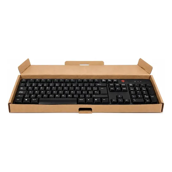 Teclado Usb Exo K305b Para Computadora Compacto Y Funcional