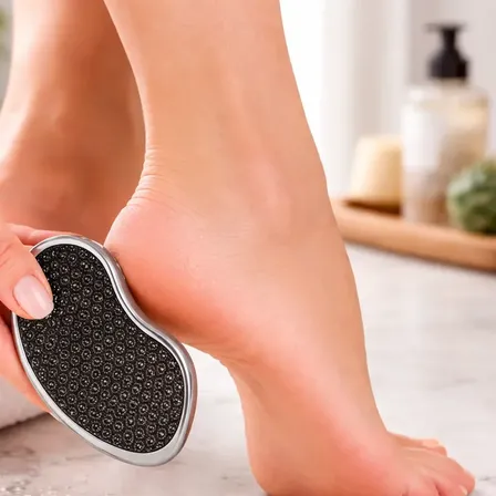 Pulidor Pies Microcristales Removedor Callos Pedicuria Plata