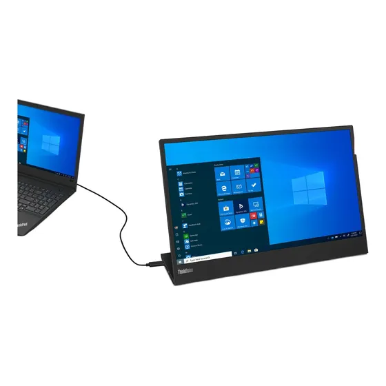 Monitor Móvil Lenovo Thinkvision  Fhd M15 15.6  - Black