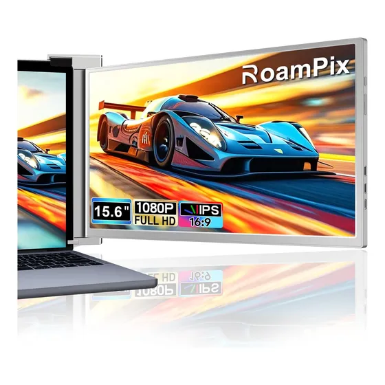 Extensor De Pantalla Para Laptop, Monitor Portátil Fhd 1080p