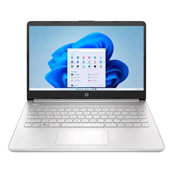 Notebook HP de 14" HD con Intel Celeron, 4GB RAM y 128GB SSD