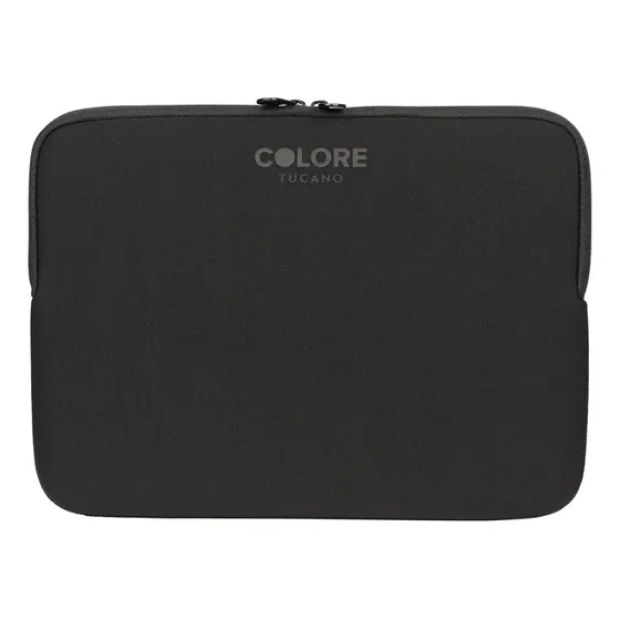 Funda Neopreno Tucano Colore 13-14" Negra Antideslizante para Notebook