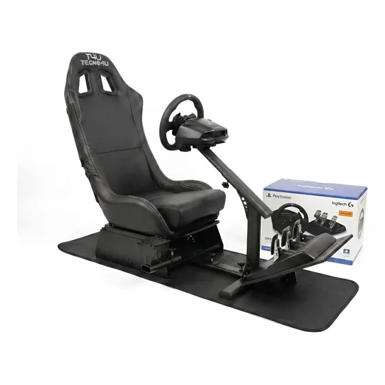 Simulador Carrera Plegable  Alfombra  Volante Logitech G923