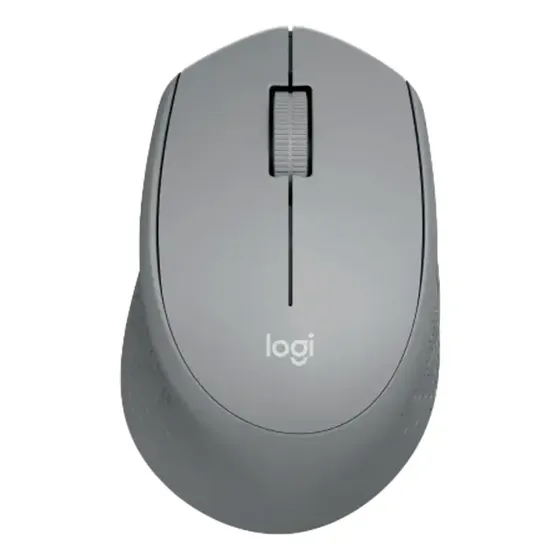 Mouse Inalámbrico Logitech M280 Alta Precisión y Comodidad - Color Gris Claro