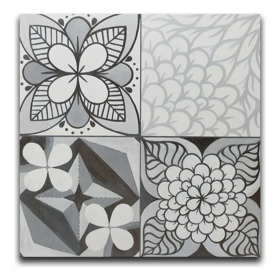 Piso Ceramico Volta Tiza 45,3x45,3 San Lorenzo Calcareo M2