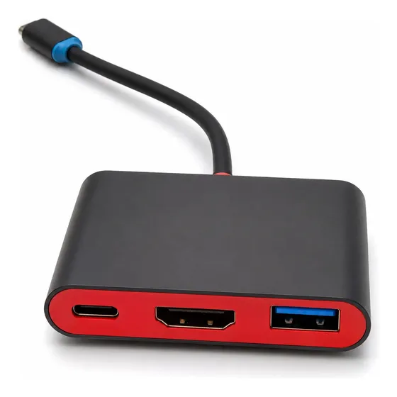 Dock Base Hdmi 4k 3 En 1 Switch 1y2 Oled Carga 100w Korexus