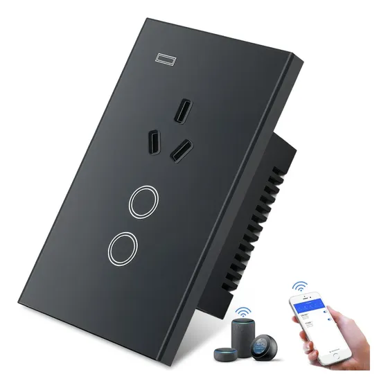 Tomacorriente + Tecla 2 Wifi Canales Con Tuya Smart App