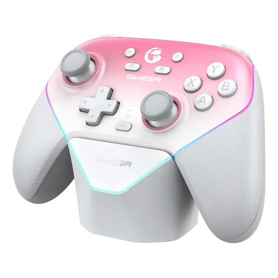 Gamesir Super Nova Bundle Edition Color Rosa Controlador Inalámbrico Con Efecto Hall Nintendo Switch Support
