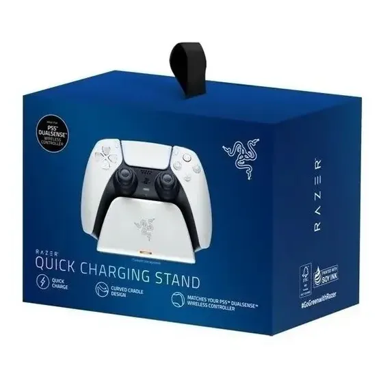 Soporte De Carga Rápida De Razer Para Playstation 5 White