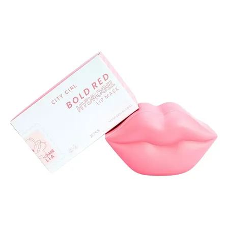 Mascarilla De Hydrogel P/labios Parches Hidratante City Girl Tipo de piel Normal a seca
