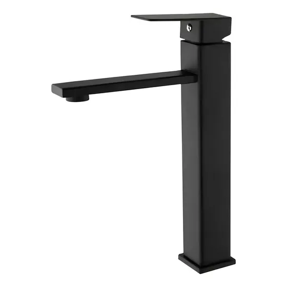 Grifería De Lavado Monocomando Para Lavado Baño Matte Negro Mate