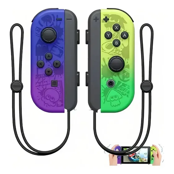 Joy-con Inalámbrico Zelda Compatible Con Nintendo Switch Oled/lite, Control Joystick Inalámbrico Compatible Con Nintendo Switch Color Verde