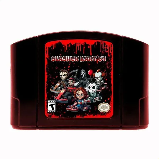 Slasher Kart 64 (carcasa Negra) Para N64