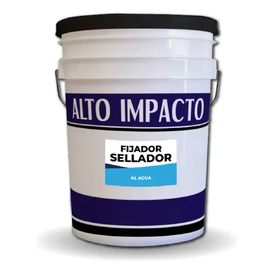 Fijador Sellador Al Agua X 20 Lts !!! Alto Impacto Blanco
