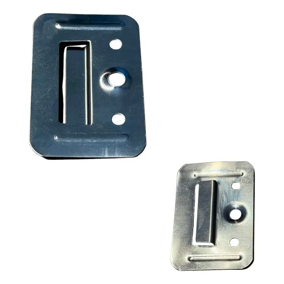 20 Clip Grampas De Fijacion Para Wall Panel Wpc Holzboden Plateado