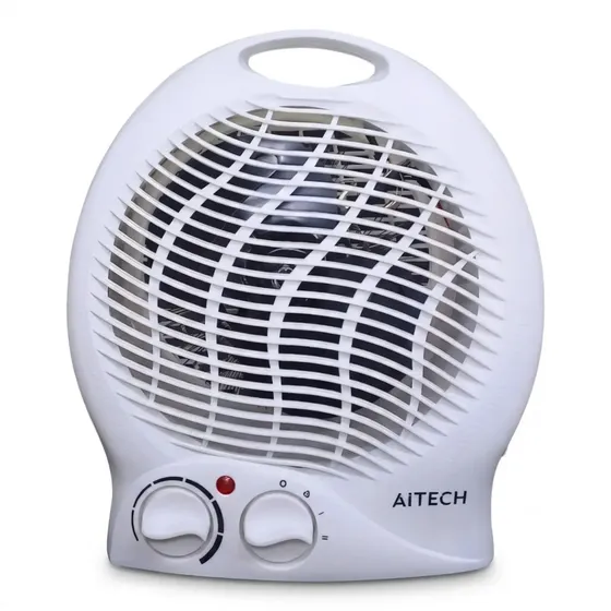 Caloventor Electrico 2000w Termoventilador 2 Velocidades Estufa Calefactor Antivuelco Termostato Ventilador Compacto Portatil Habitacion Oficina Dormitorio Frio Calor Invierno Hogar Casa Silencioso