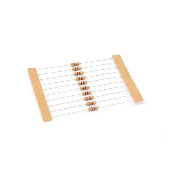 Pack 10 Resistencia 4k7 1/4w Resistor 4700 Ohm Nubbeo