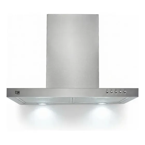 Campana Extractora De Cocina Cuk By Gadnic 65W Botonera Frontal 3 Velocidades Luces LED