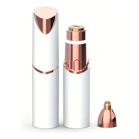 Depiladora Eléctrica Facial Y Cejas 2 En 1 White