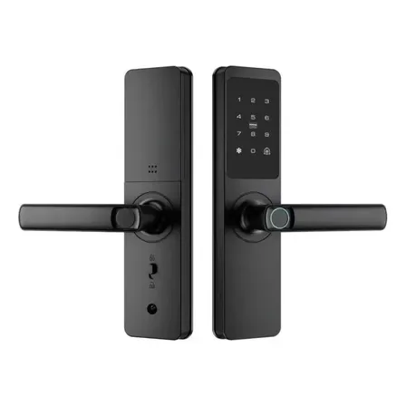 Intelligent Lock cerradura inteligente wifi huella código negro