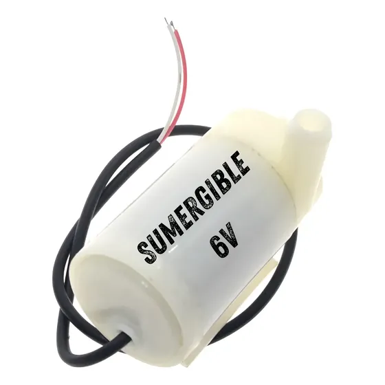 Mini Bomba De Agua Sumergible 2l/m 3v 5v Dc Arduino