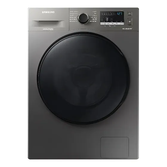 Lavarropas Samsung Ww70aa46bx Inverter Ecobubble 7kg Silver