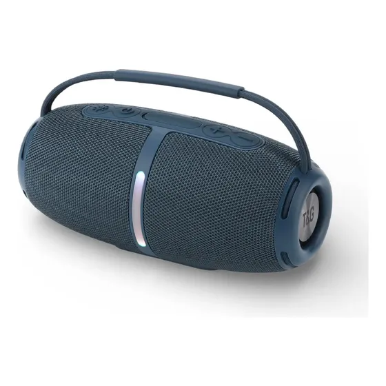 Parlante Inalámbrico Recargable Bluetooth Luces Mti M886 5.3 Azul