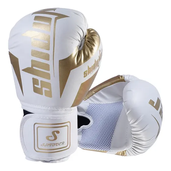 Guantes Boxeo Kick Boxing 12oz Sintético Velcro Muay Thai
