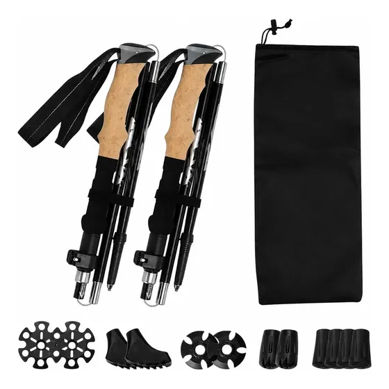 Bastones De Trekking X 2 Unid Extra Short Y Muy Livianos