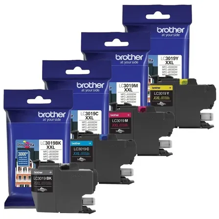Kit Cartuchos Originales Brother Lc3019 Para J6730dw 4