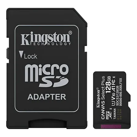 Tarjeta Memoria Micro Sd Kingston  128gb 150mb Con Adaptador