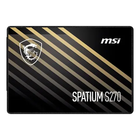 Ssd Msi Spatium S270 240gb 2.5 Sata Iii 3d Nand Pc Notebook Color Negro