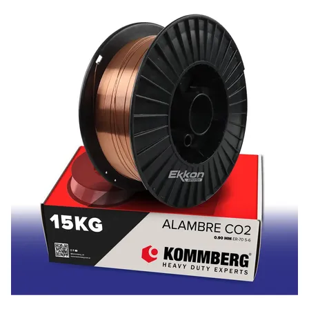 Alambre Cobre X 15 Kg 0.90 Mm Er-70 S-6 Kommberg Soldar Cobre