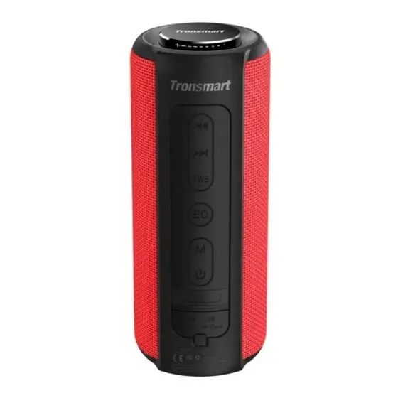 Parlante Inalambrico Tronsmart Element T6 Plus Color Rojo