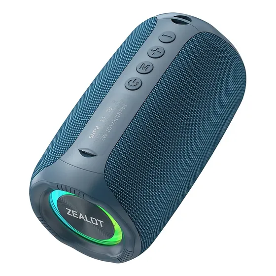 Parlante Bluetooth Portátil Zealot M2 Subwoofer 20 W Ipx7