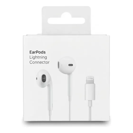 Auriculares Compatible Con Entrada Lightning Color Blanco