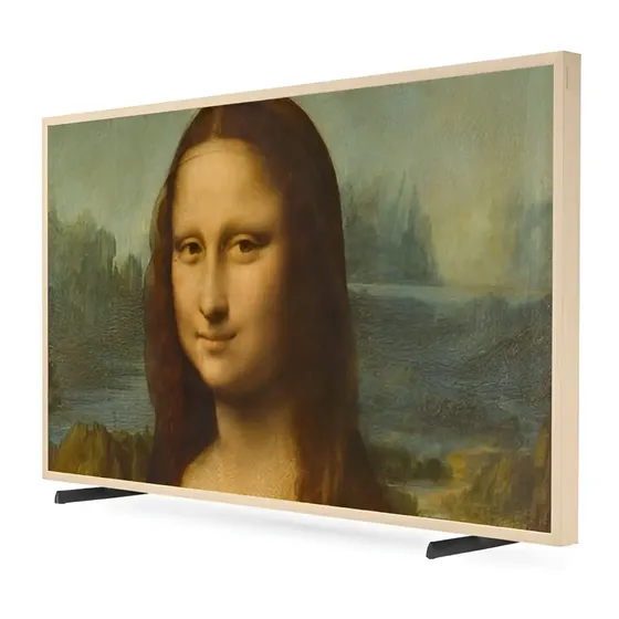 Smart Tv Samsung The Frame Qled 4k + Marco 65'' Beige
