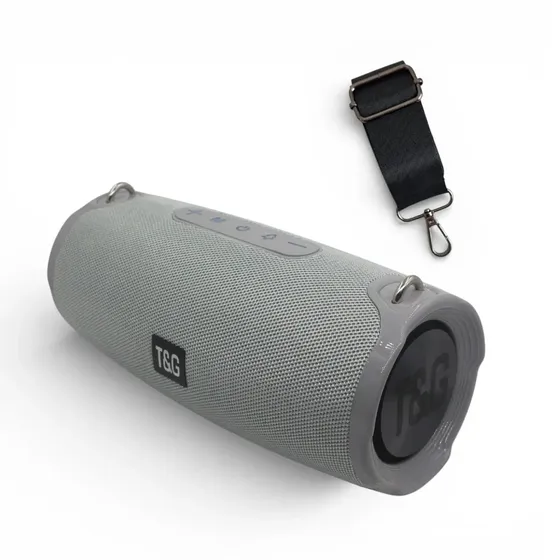 Parlante Bluetooth Mti M634 5.3 Portátil Audio Envolvente Color Gris