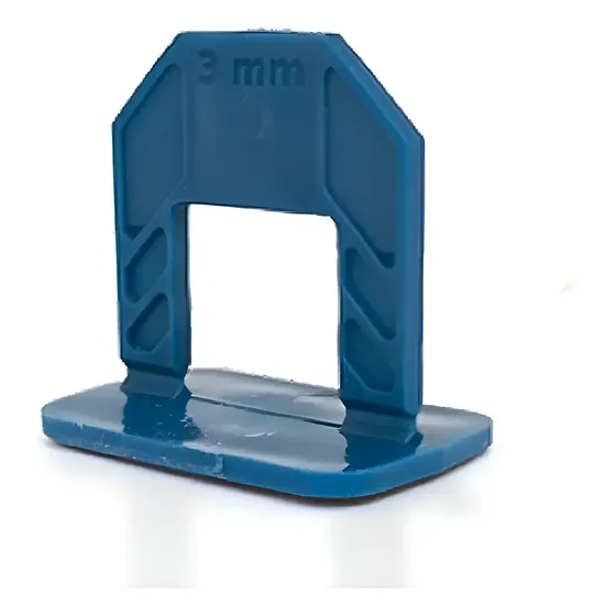 Arco Clip Nivelador Porcelanato 3mm Azul Gt X Caja De 1200u Azul Acero
