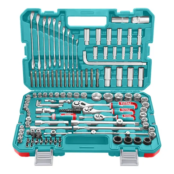Set Herramientas Combinadas En Kit Total 139 Piezas, Maletín Ultra Resistente