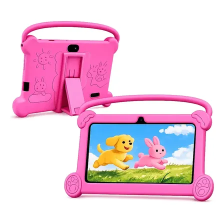 Tablet Para Niños Android 12 7 Pulgadas 4GB RAM 32GB Funda