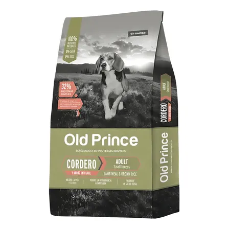 Old Prince Perro Adulto Proteínas Noveles Raza Pequeña Cordero x 15 kg
