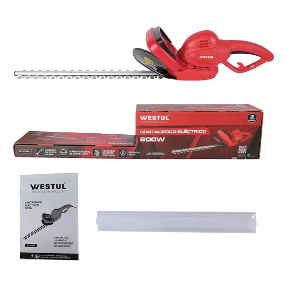 Cortacerco Podador Electrico Westul 600w 51cm Doble Cuchilla