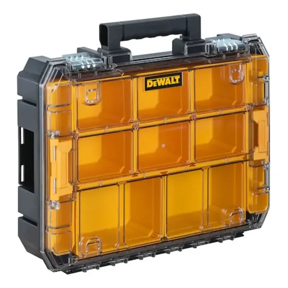 Caja De Herramientas Organizador Dewalt, Expansión Tstak Tapa transparente