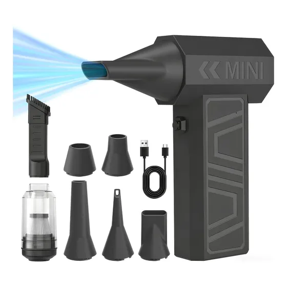 Soplador Pistola Mini Jet Inalambrico Mas Potencia 40ma Rpm