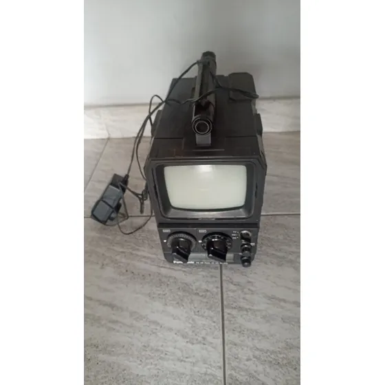 Radio Am/fm Portátil Vhf Uhf Panasonic Funcionando